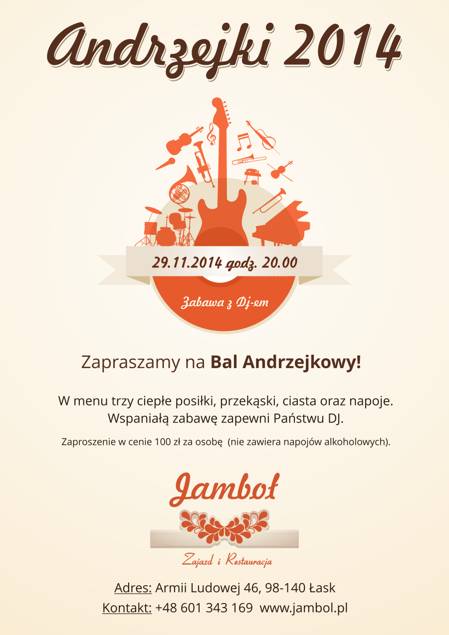 Impreza Andrzejkoa Łask Kolumna